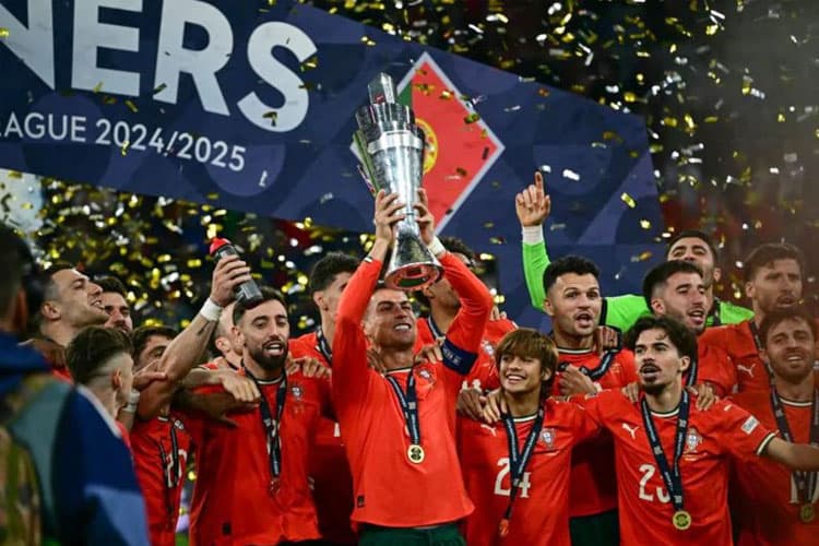 Portugal Raih Juara Nations League Usai Kalahkan Spanyol Lewat Adu Penalti